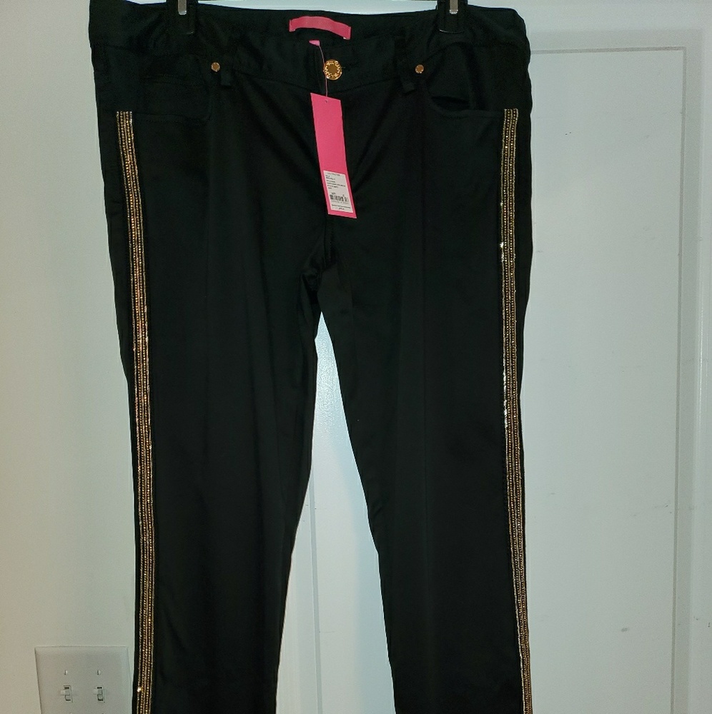 Lilly Pulitzer Worth Skinny Jeans - Black